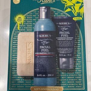 Kiehl’s Men’s Morning Reboot: Cleansing & Hydrating Trio